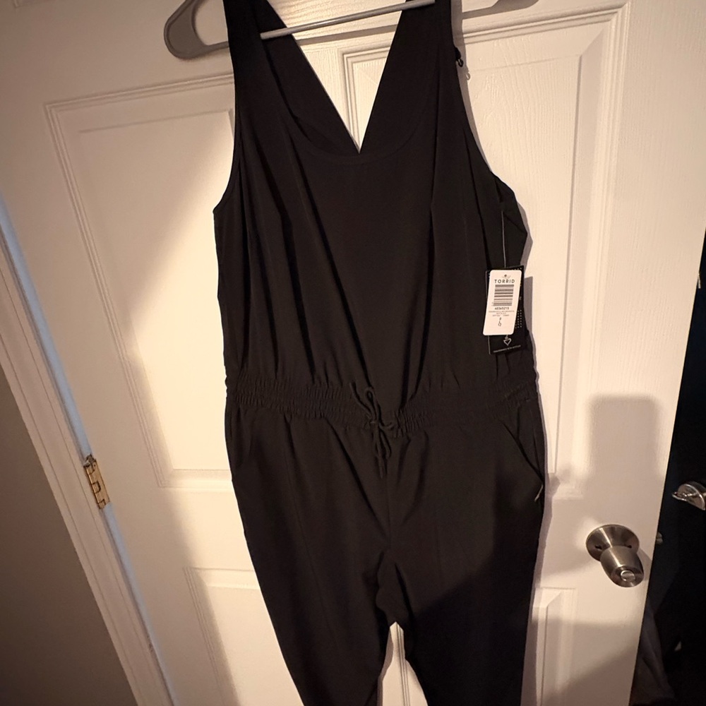 Torrid Black Sleeveless Jumpsuit